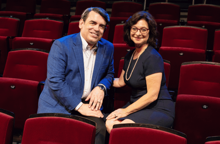 William Hayes & Sue Ellen Beryl, co-founders of Palm Beach Dramaworks, are receiving the prestigious George Abbott Award for Outstanding Achievement in the Arts. (Photo Credit: Curtis Brown Photography)