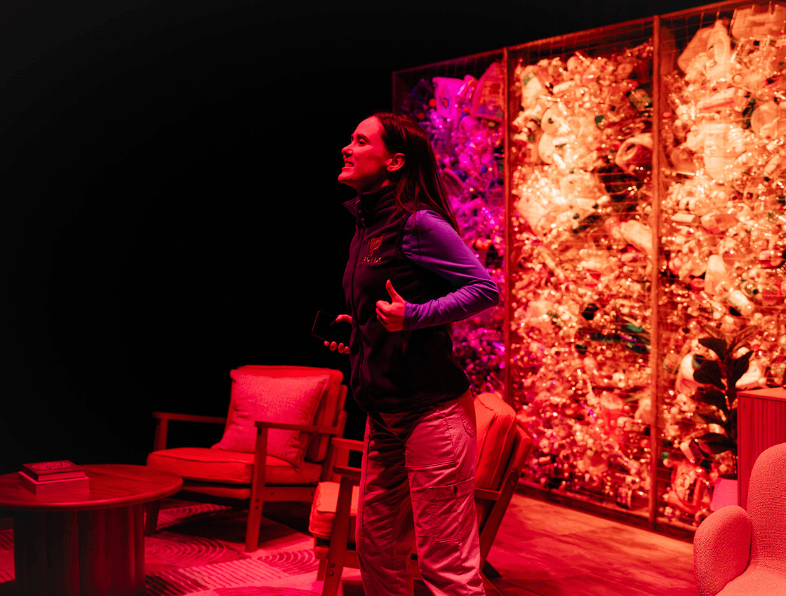 Burst Out of Your Comfort Zone and See New City Players’ ‘BURST’ for a Searing View of Plastics and On-Point Parody of Plastic People Out to Save the World Burst Out of Your Comfort Zone and See New City Players’ ‘BURST’ for a Searing View of Plastics and On-Point Parody of Plastic People Out to Save the World